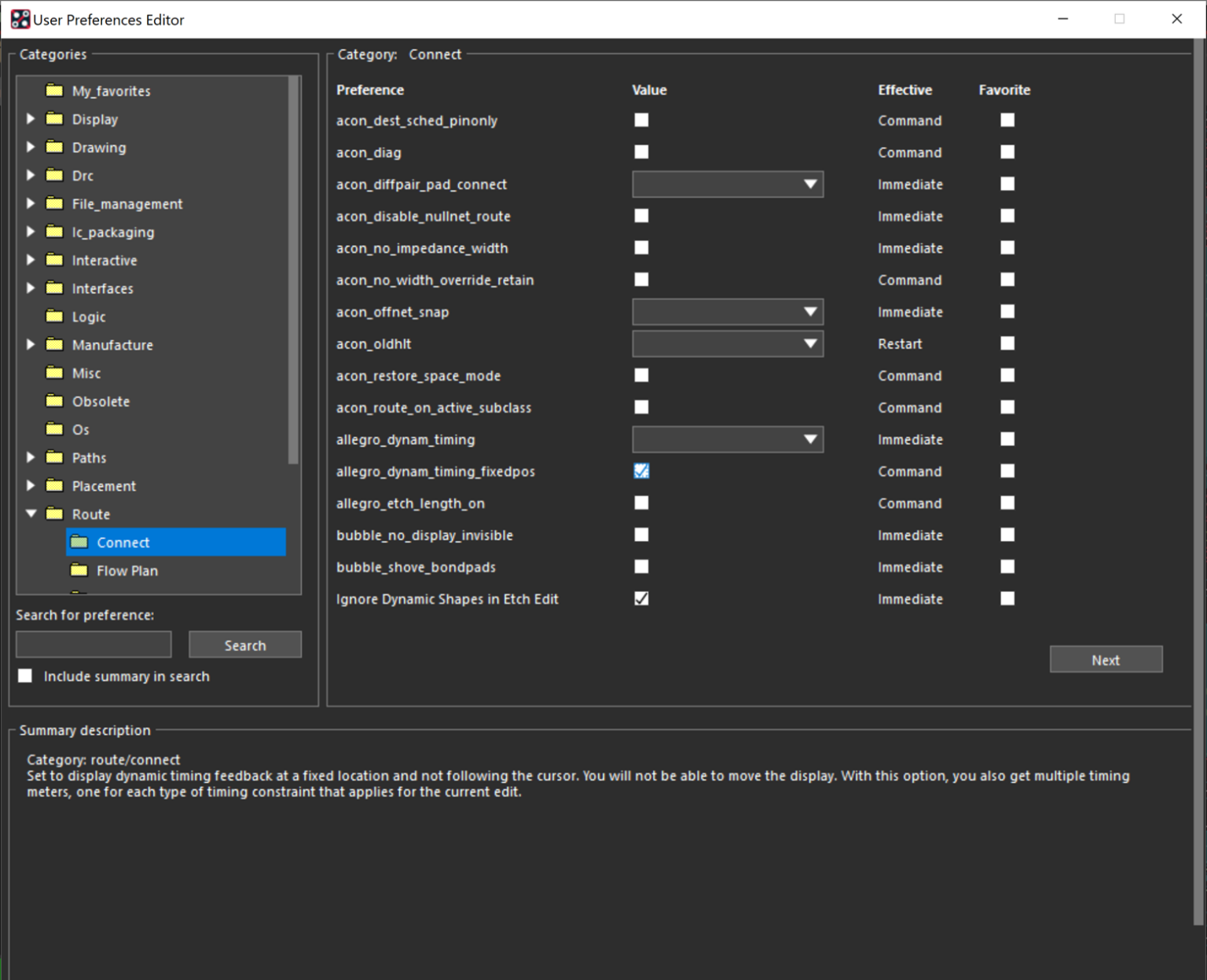 How to Detach the Timing Meter when Routing | EMA Design Automation