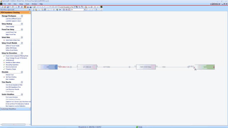 PowerTree AC part1 PowerTree data contains target impedance constraints