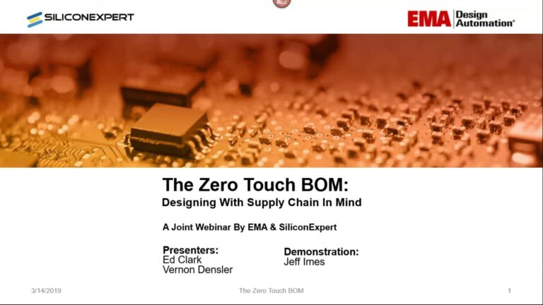 Zero Touch BOM