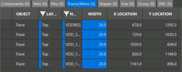 Modify Part Parameters with the Search Panel in OrCAD X Presto