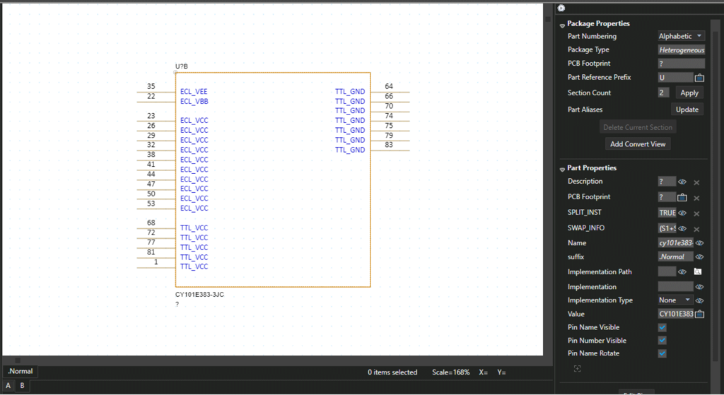 Create a style template in EDABuilder to export schematic symbols with consistent settings and colors