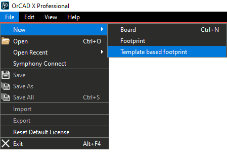 FootprintTemplate Step2