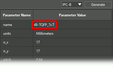 FootprintTemplate Step7