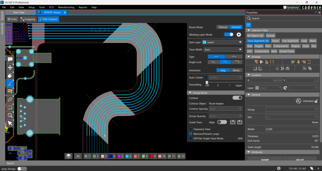 flex routing